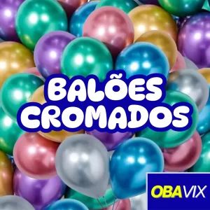 Balões Cromados
