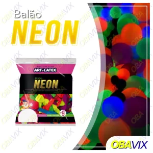 Balao 9" Neon - C/ 25Un