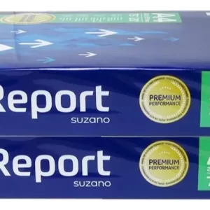 Kit 02 Pcts Papel Report A4 75g Branco
