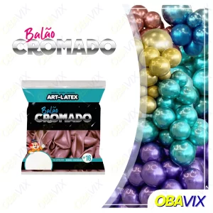 Balao 16" Cromado - C/12Un