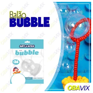 Balao Bubble Incolor
