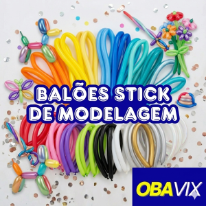 Balões Stick Modelagem